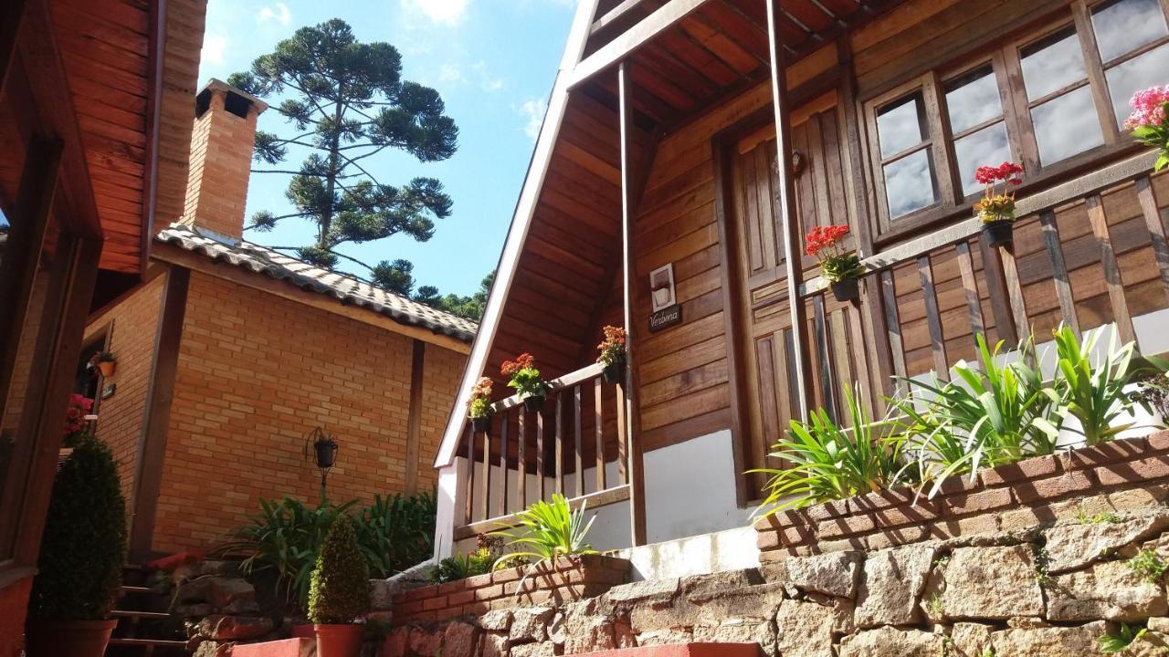 Villa Valentina Chales Com Lareira E Churrasqueira Campos do Jordão Exterior photo